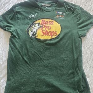 Bass Pro Shops Nascar Green Cotton T-Shirt